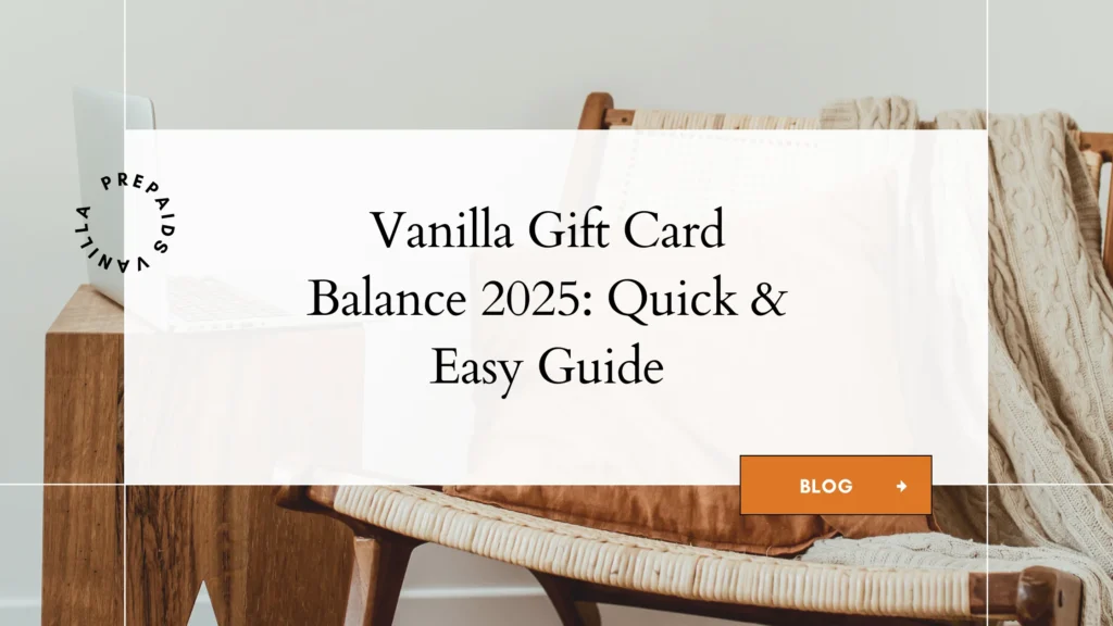 Vanilla Gift Card Balance