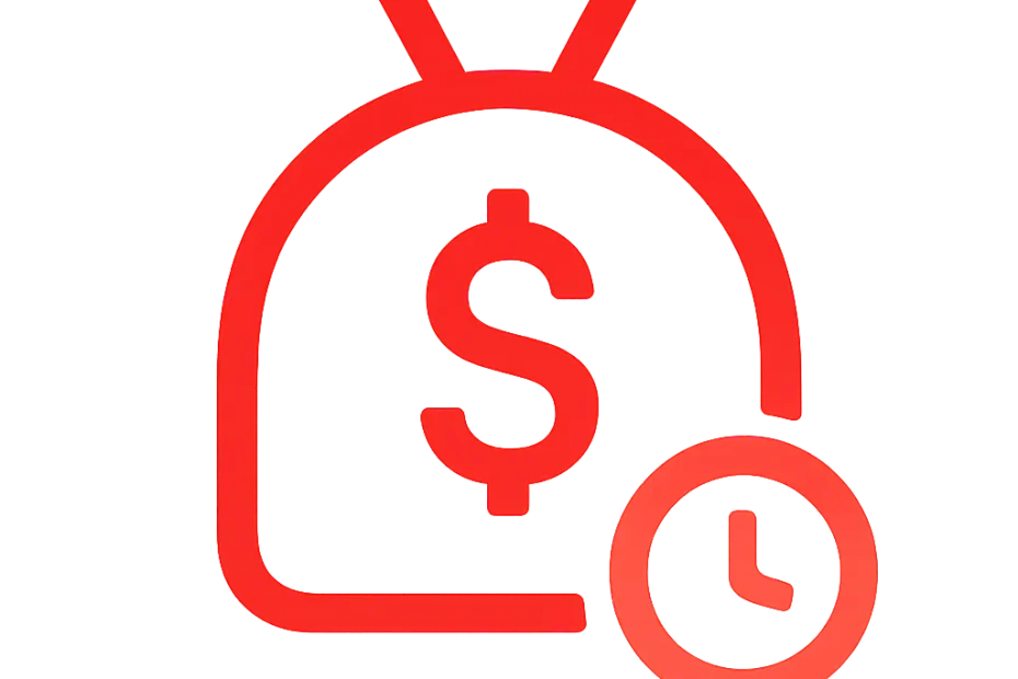 Vanilla Prepaid Canada shopping usage icon with red shopping bag