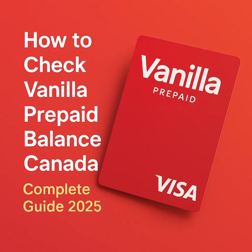 How to check Vanilla Prepaid balance Canada online – step by step guide with red card and smartphone