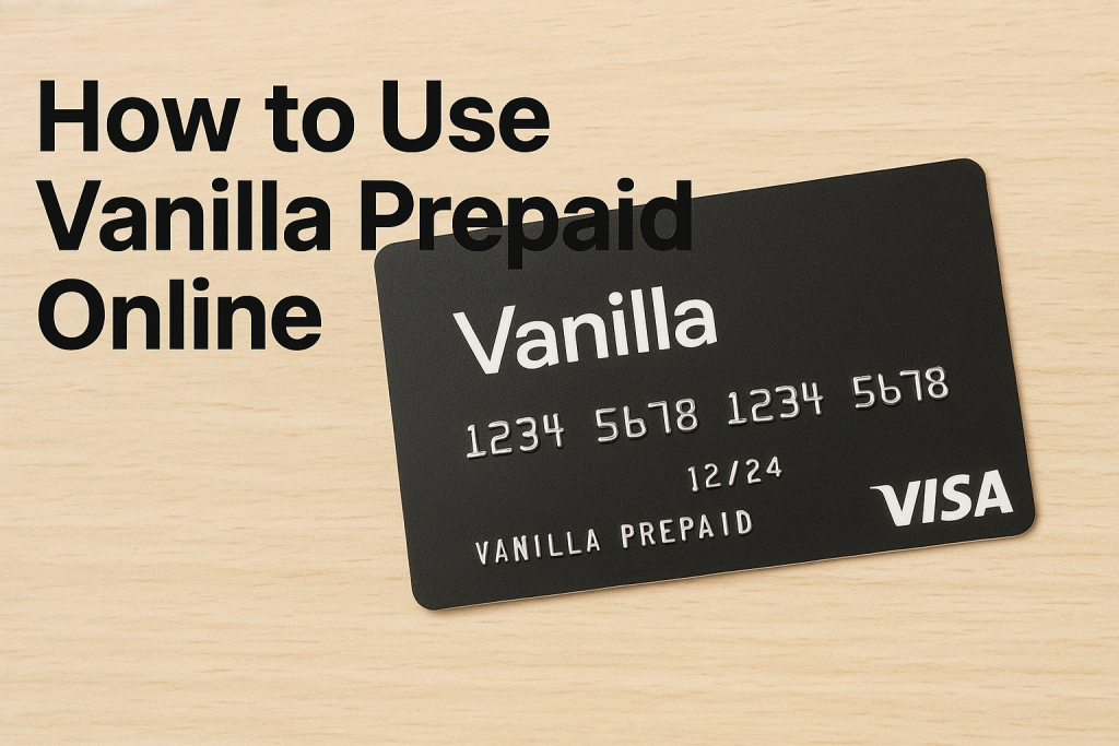 Current image: How to Use Vanilla Prepaid Online