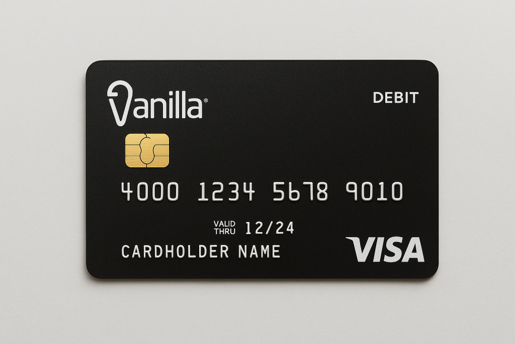 Current image: Activate Vanilla Card